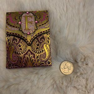 Personalized Monogram Mini Notebook